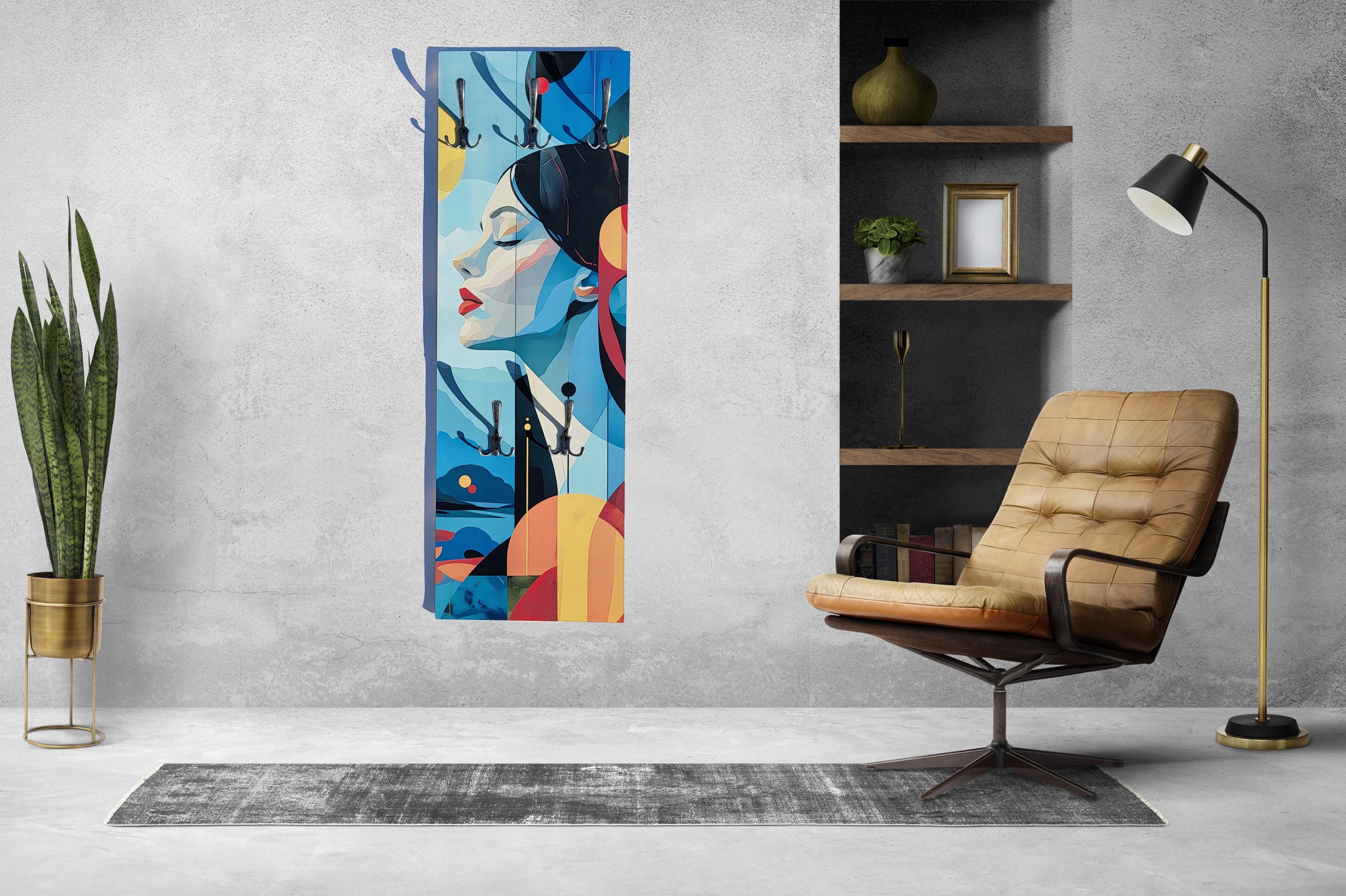 Porte Manteau Mural, Porte_Menteau Dising, Patère Mural, Deco Mural Fonctionel