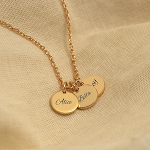 Custom Engraved Name Necklace,Family Necklace,Grandmas Necklace,Kids Name Necklace, Custom Multiple Name Necklace,Personalised Gifts for mum