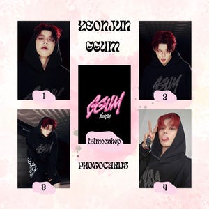 CARTES PHOTO YEONJUN GGUM