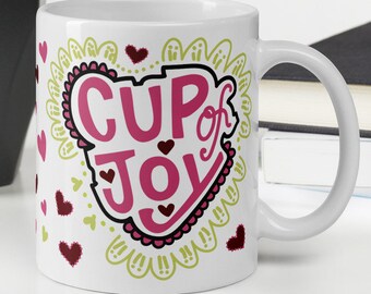 Cup Of Joy Mug Etsy Cup Of Joy Mug Etsy