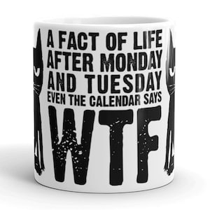 705 / WTF Cat Mug