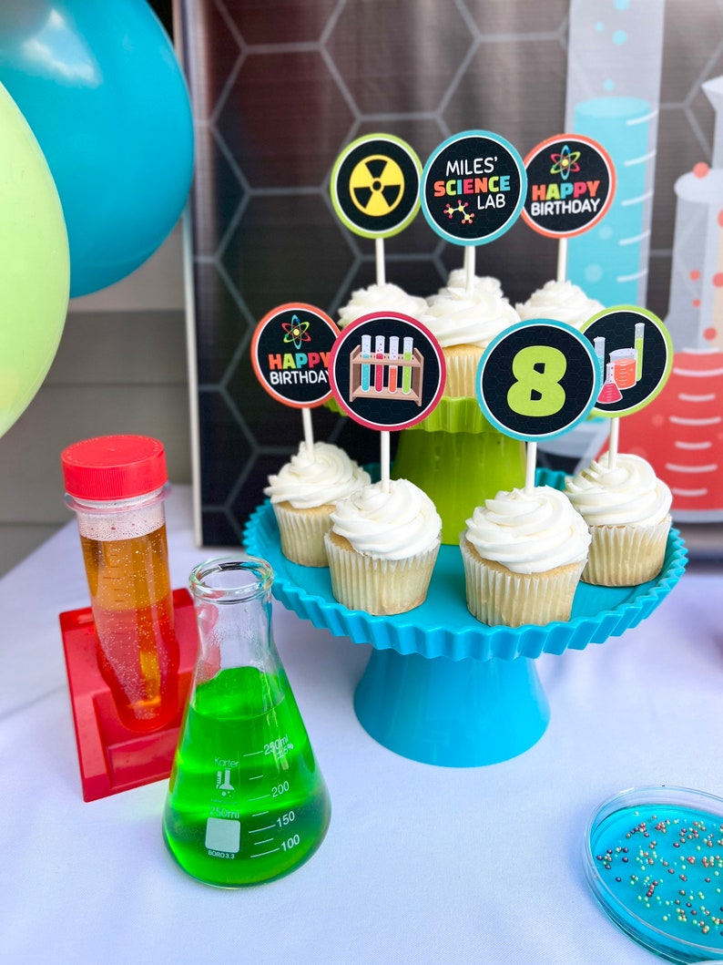 Science Party Decor Printable Party Package Science - Etsy