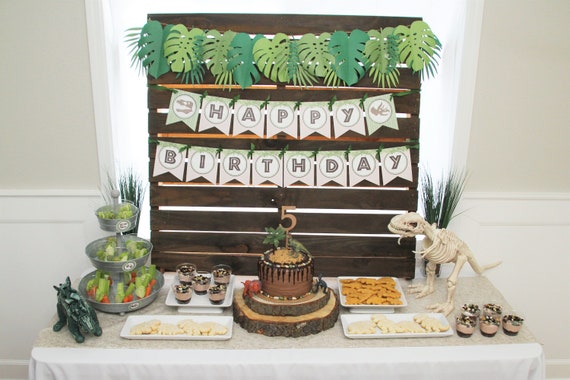 Dinosaur Dig Birthday Party