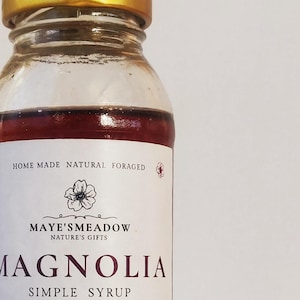 Einfacher Magnoliensirup hausgemacht