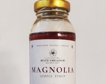 Jarabe de magnolia simple casero