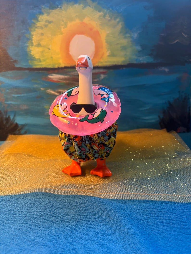 Desk Goose Swimsuit Pokemon Trunks