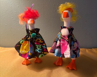 Desk Goose Birthday Outfit
