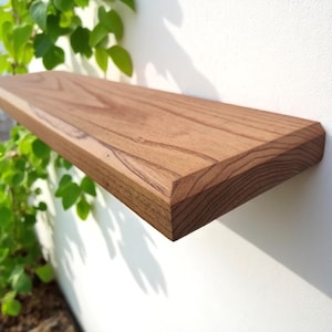 Étagère flottante naturelle,Étagères de cuisine,Étagères flottantes de taille personnalisée avec supports,Étagère flottante pour salle de bain,Étagères à linge