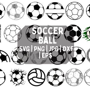 Soccer Ball SVG Files | Football Cut Files | Soccer Ball Vector Files | Layered Soccer Ball Vector | Soccer Ball Clip Art | CnC Files