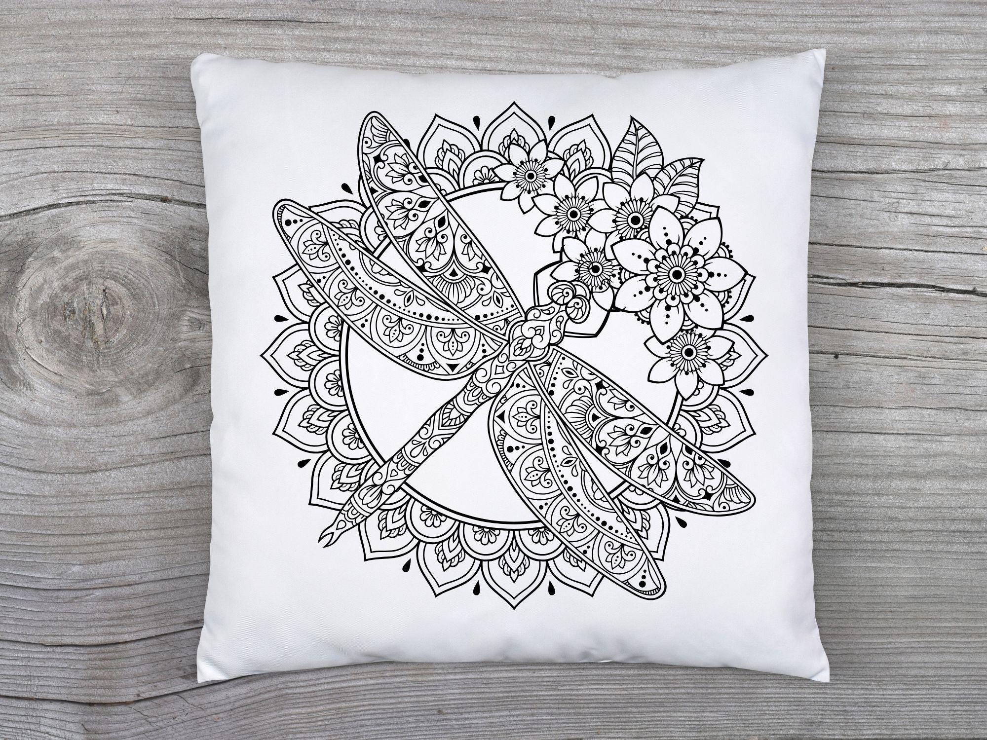 Dragonfly Floral SVG Bundle | Intricate Designs for Cricut & Silhouette ...