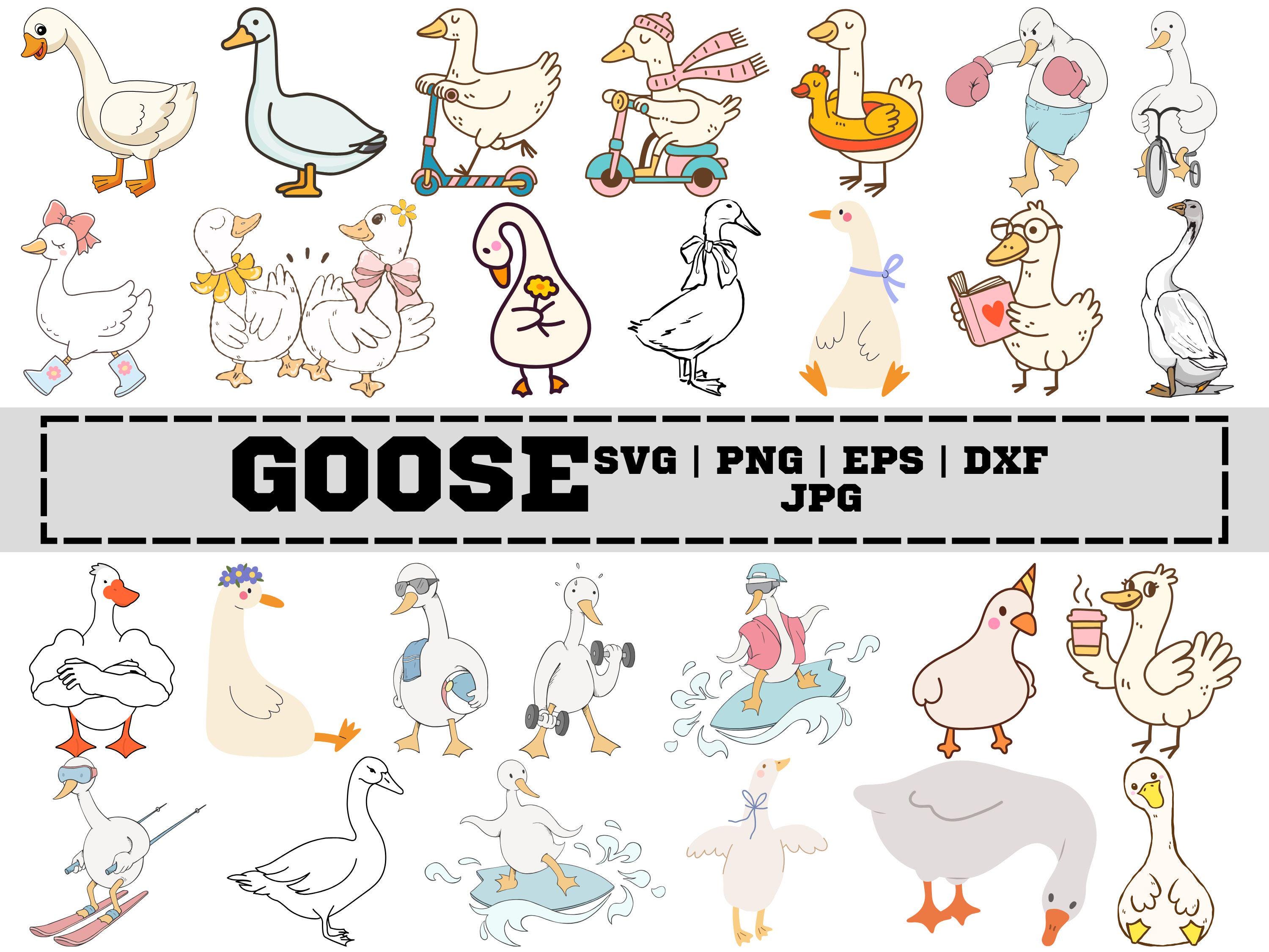 Silly Goose On The Loose PNG SVG, Silly Goose Meme Shirt, Silly Goose SVG file for Cricut funny svg Goose shirt svg digital download