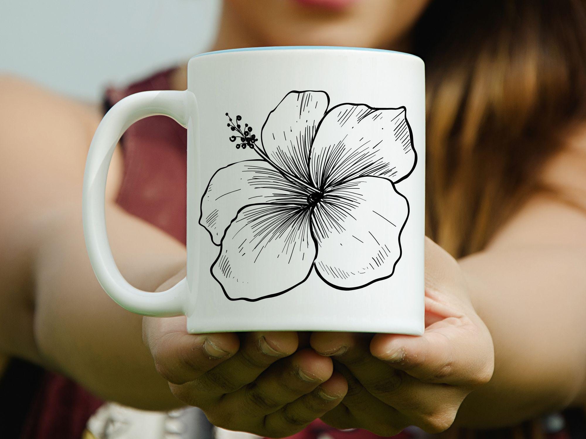 Hibiscus Flower SVG Bundle | Hawaiian Flower SVG | Tropical Hibiscus ...