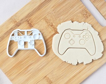 Video Game Controller Cookie Cutter- Gamer Birthday Party Favors Baking Tools