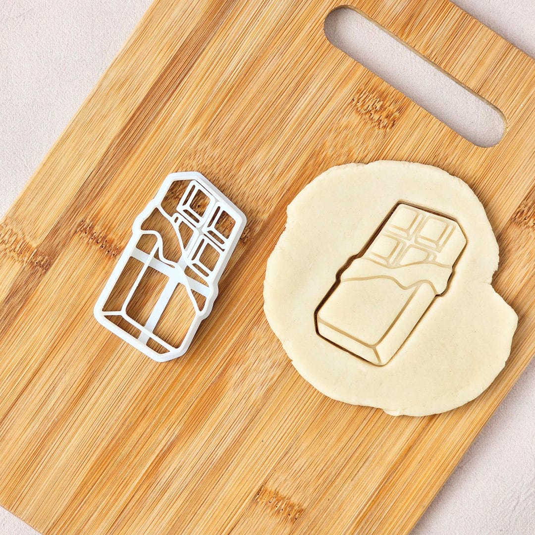 Cutter Candy Chocolate Bar Cookie Cutter- Fondant Biscuits Clay Cutters - Etsy
