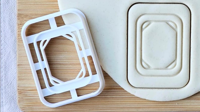 Mahjong Cookie Cutters- Lunar New Year Baking, Dragon Tiles 中 發, Blank Tile 白板, Mah jong image 10
