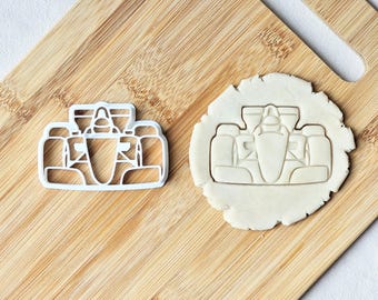 レースカークッキーカッター - モータースポーツレーシング誕生日パーティーの記念品