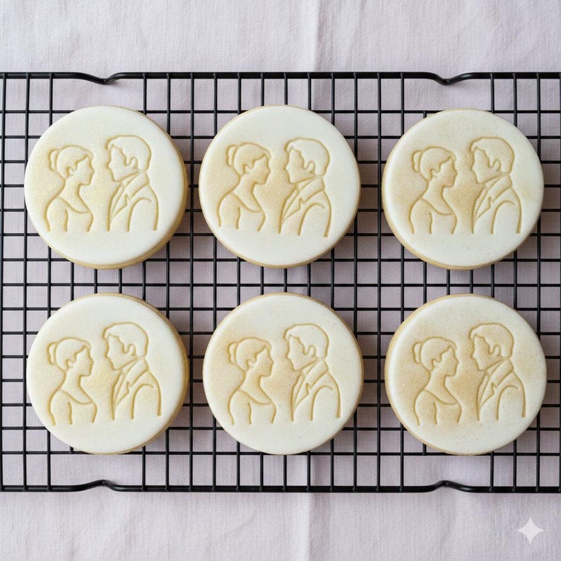 Pride and Prejudice Cookie Cutter- Jane Austen Book Lover Gift image 4