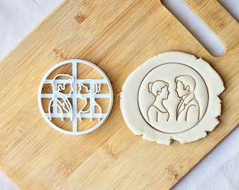 Pride and Prejudice Cookie Cutter- Jane Austen Book Lover Gift