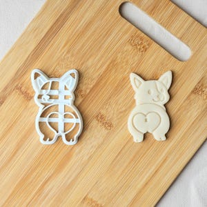 Corgi Butt Cookie Cutter- Funny Dog Lover Gift, 3D Printed