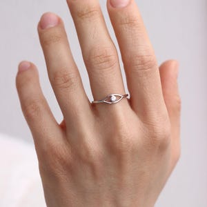 14k Złoty Diamentowy Pierścień Złego Oka, Diamentowy Pierścień Oka, Pierścień Złego Oka, Złoty Symbol Pierścionek, Prezent Na Ukończenie Szkoły, Prezent Urodzinowy, Prezent Dla Niej
