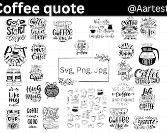 Coffee Quotes svg, Caffeine Queen, Coffee Lovers, Coffee Obsessed, Mug Svg, Coffee mug, Cut File Cricut, Coffee SVG Bundle, Funny Coffee SVG