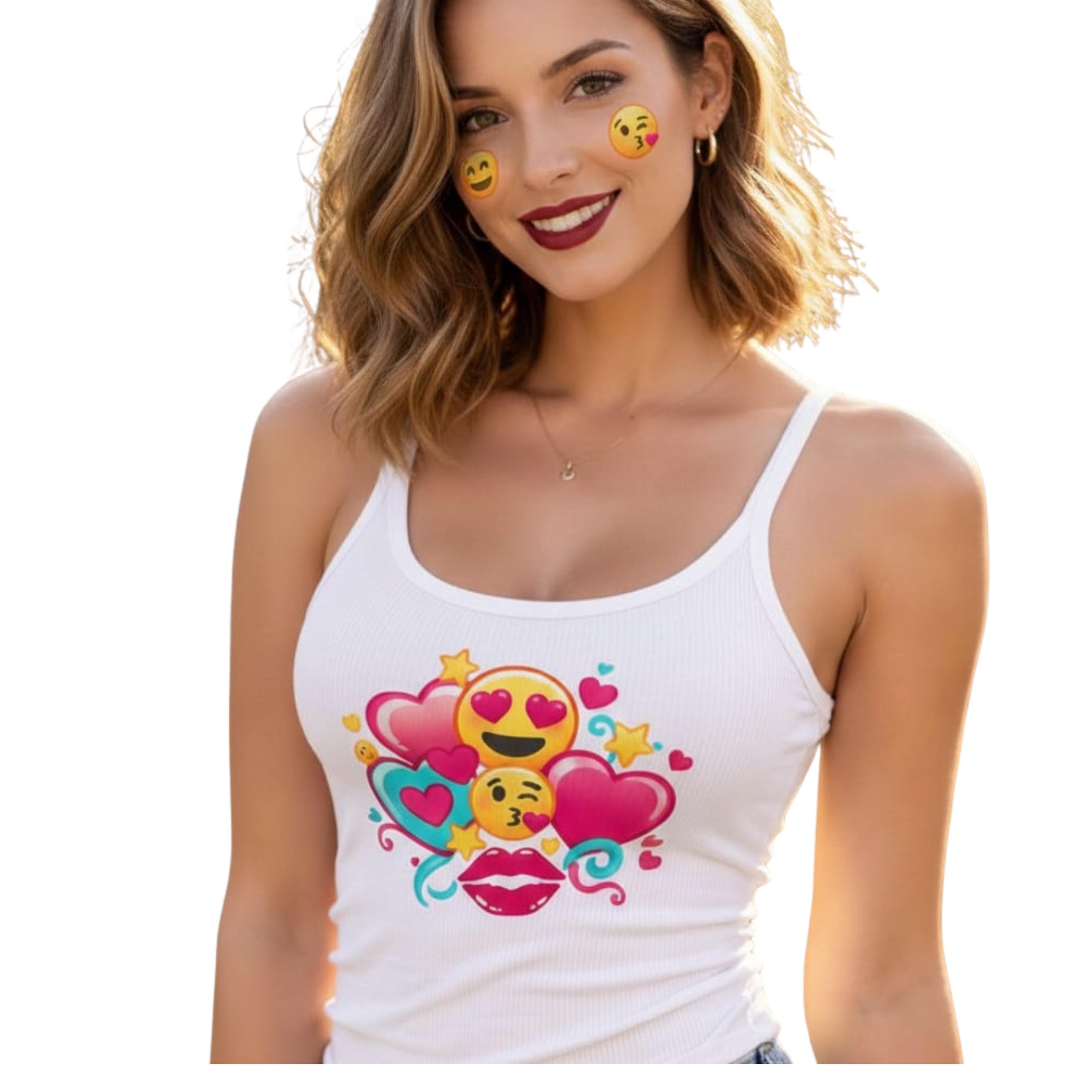 Heart Graphic Tank Top - Etsy