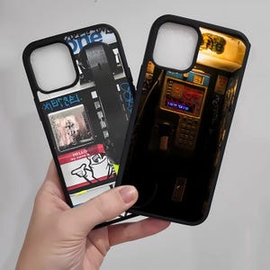 Retro telefoonhoesje telefoonhoesje op maat voor iPhone/Samsung/Pixel/LG/HTC/Sony/iPad/iPod