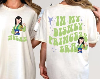 Mulan Disney Princess Era DTF Transfer, Ready To Press