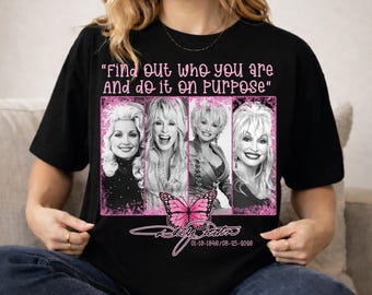 Dolly Parton Dtf Transfer, Black and White Country Music Iron On, Western Cowgirl Ready To Press