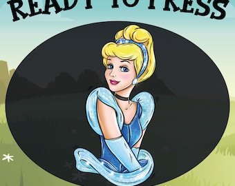 Disney Princess Cinderella Ready To Press, Fairy Tale Gown Dtf Transfer, Disneyworld Girls Trip Transfer, Disneyland Vacation Heat Press