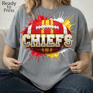 Kansas City Football DTF Transfer: 32 Designs to Choose From Sports College Heat Press bild 5