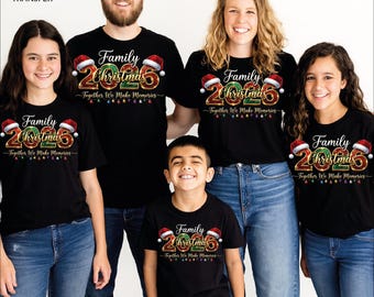 Family Christmas 2026 DTF Transfer, Together We Make Memories Heat Press, Family Vacation Iron On