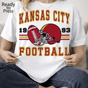 Kansas City Football DTF Transfer: 32 Designs to Choose From Sports College Heat Press bild 6