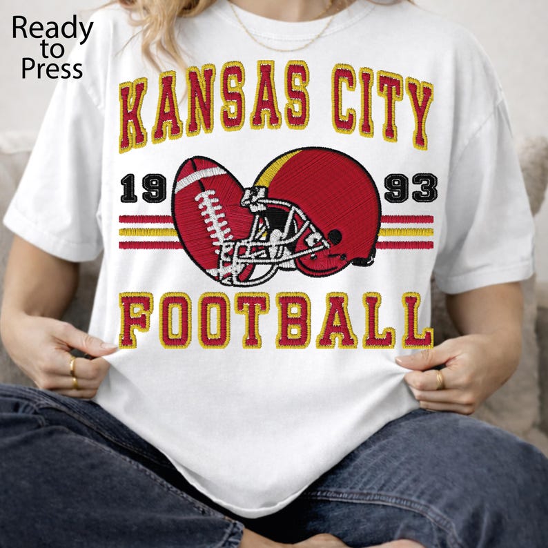 Kansas City Football DTF Transfer: 32 Designs to Choose From Sports College Heat Press bild 6