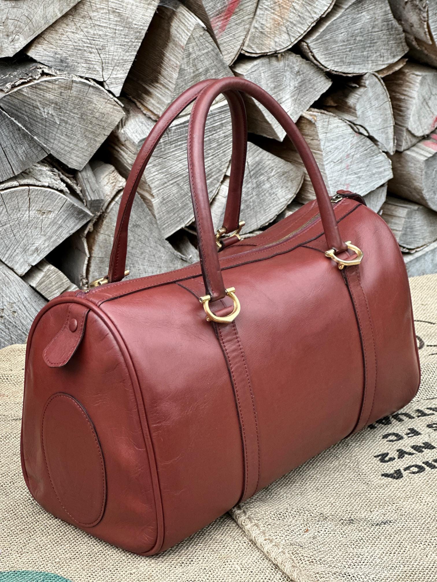 Cartier XL Vintage Boston Bag 40 - 1970s/1980s Perfect
