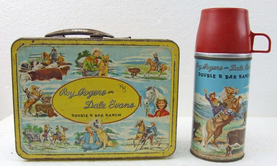 roy rogers and dale evans double r bar ranch thermos