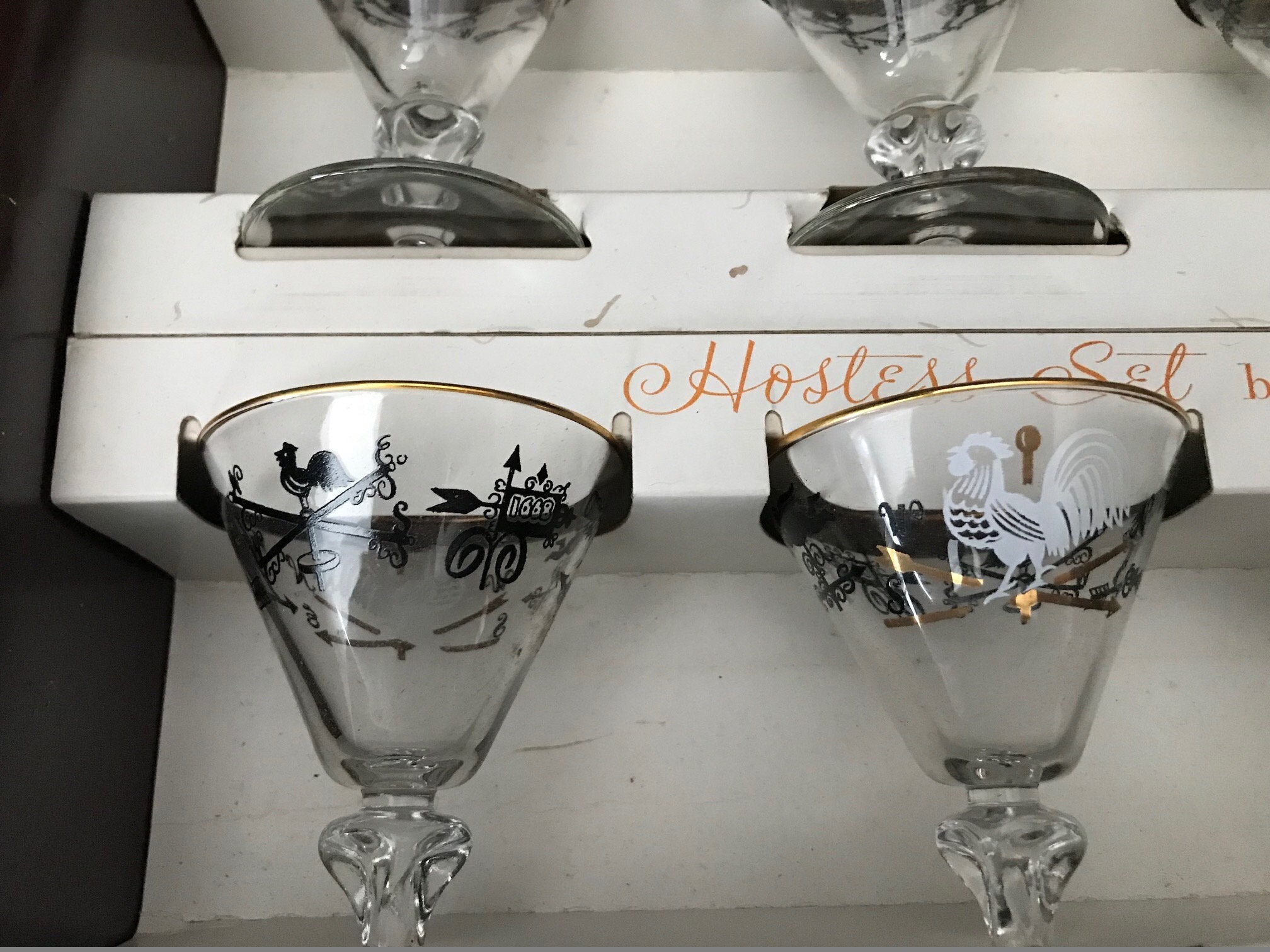 Vintage MCM Short Cocktail Glasses - Set 8 – J. Earl & Sons