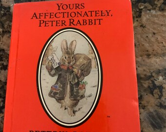 Yours Affectionately Peter Rabbit Tiny Book Printed 1985