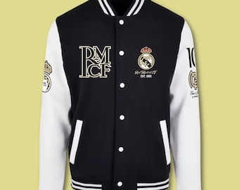 Real Madrid Varsity Jacket | Soccer Team Apparel
