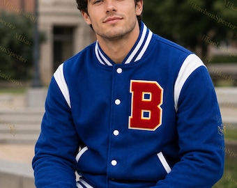 Garrett Graham Briar University Letterman Jacket, Hockey Romance Merch Style