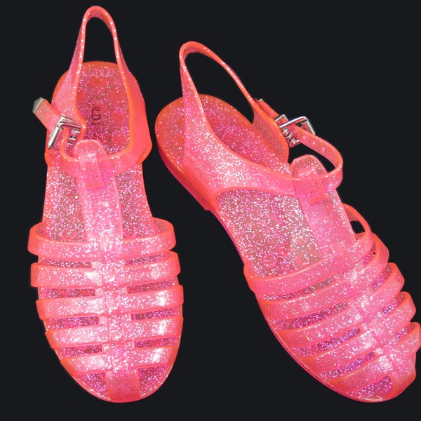 80s Jelly Sandals Etsy