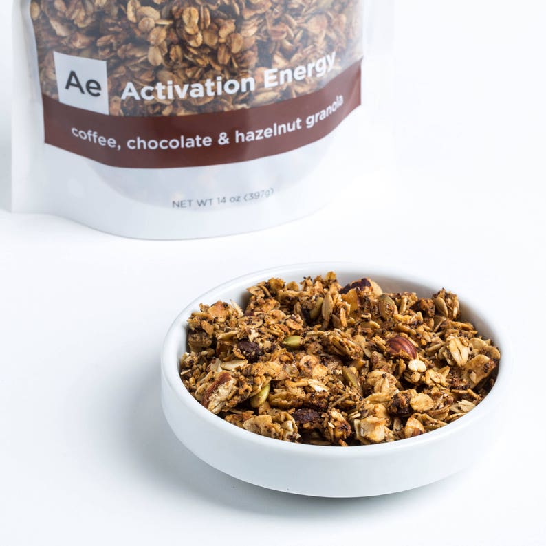 Activation Energy Coffee and Chocolate Granola Etsy