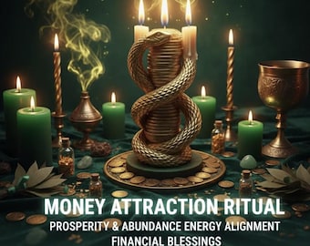 Geld-Anziehungs-Ritual | Wohlstand & Überfluss Energie Ausrichtung | Geldgeschenk + Psychic Reading