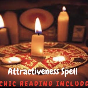 STRONG Attractiveness Look More Attractive Spell - POWERFUL Spell - Psychic Reading Included