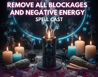 Potężny czar, który USUWA WSZELKIE blokady i negatywną energię - W CENIE Wróżba psychiczna!