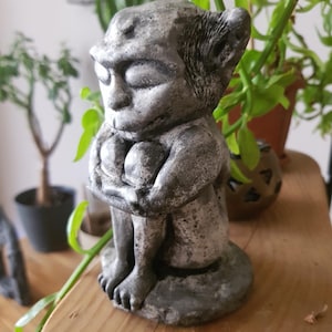 Gothic Gargoyle Statue, Handmade Gargoyle Sculpture, Mysterious Home & Office Décor, Gothic Art Statue, Handmade Gargoyle Sculpture