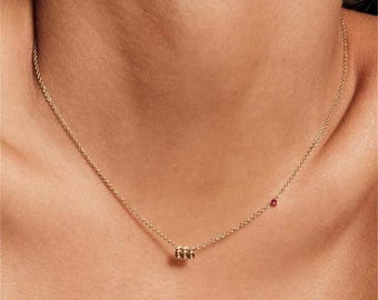 Angel Number Necklace Personalized Jewellery Gold Number Necklace Personalized 111,222,333,444,555,666,777,888,999 Spiritual Angel Number