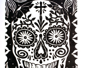 Calavera (sugar skull) dia de los muertos