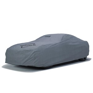 May include: A gray car cover with the logo "CASHEILD" printed on the front. The cover is designed to fit a car and is made of a durable material. The car cover is a solid gray color and is designed to protect the car from the elements.