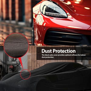 SoftTec satijnen autohoes voor Triumph TR5 TR250 (1967-1968) roadster afbeelding 6